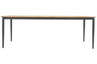 Hartman Silencio Aluminium Dining Tuintafel - Teak - 220x100x74cm