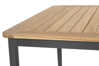 Hartman Silencio Aluminium Dining Tuintafel - Teak - 220x100x74cm