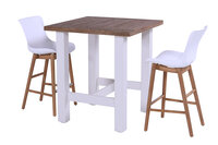 Hartman Sophie Yasmani Bartafel - Hout - Wit - 100x100x110cm