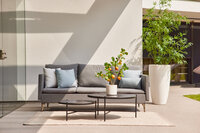 Hartman Samson Loin Lendekussen - All weather textile - Blauw - 22x45x10cm