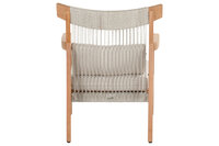 Hartman Coco Loungechair - Hout - Teak - 86x73x88cm