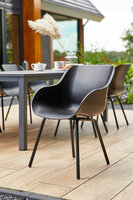 Hartman Sophie Rondo Elegance Diningstoel - Kunststof - Carbon Black