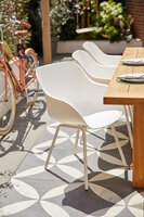 Hartman Sophie Rondo Elegance Diningstoel - Kunststof - Royal white