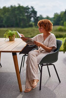 Hartman Sophie Rondo Elegance Diningstoel - Kunststof - Mahogany 