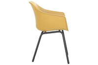 Hartman Iris Rondo Black/Yellow - Kunststof - 58x57x83cm