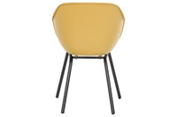 Hartman Iris Rondo Black/Yellow - Kunststof - 58x57x83cm