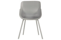 Sophie Rondo Organic Chair Diningstoel - Kunststof - Misty Grey