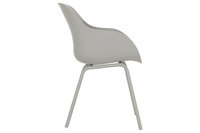 Sophie Rondo Organic Chair Diningstoel - Kunststof - Misty Grey