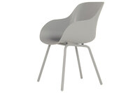 Sophie Rondo Organic Chair Diningstoel - Kunststof - Misty Grey
