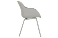 Sophie Rondo Organic Chair Diningstoel - Kunststof - Misty Grey