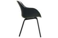 Hartman Sophie Rondo Elegance Diningstoel - Kunststof - Night Green 