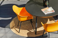 Hartman Sophie Rondo Elegance Diningstoel - Kunststof - Orange