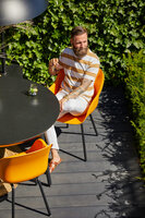 Hartman Sophie Rondo Elegance Diningstoel - Kunststof - Orange