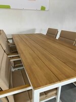 Hartman Lovina 7-delige diningset Wit