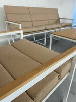 Hartman Lovina 4-delige loungeset Wit