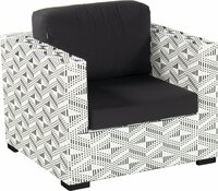 Hartman Malediven Loungeset 4-delig - Wicker - Zwart