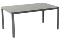Hartman Jill Rondo Tuintafel - Aluminium - Grijs - 160x90x74cm