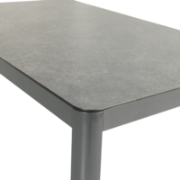Hartman Jill Rondo Tuintafel - Aluminium - Grijs - 160x90x74cm