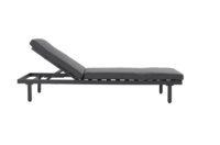 Hartman Aveiro Ligbed Ligbed - Aluminium - Antraciet - 195x63x26cm