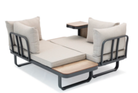 SenS-Line Palmos Loungeset - loungeset-multifunctional-Taupe