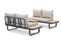 SenS-Line Palmos Loungeset - loungeset-multifunctional-Taupe