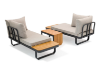 SenS-Line Samos Loungeset - loungeset-multifunctional-Taupe
