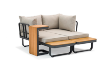 SenS-Line Samos Loungeset - loungeset-multifunctional-Taupe