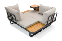 SenS-Line Samos Loungeset - loungeset-multifunctional-Taupe