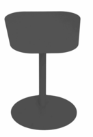 SenS-Line Boris Bijzet tafel - Sidetable-Antraciet