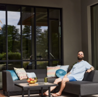 Loungeset Hartman Dion Corner Sofa Set Black