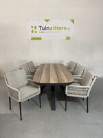 Sens-Line Bari/Bradford 240 cm 7-delige dining tuinset
