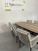 Sens-Line Bari/Bradford 240 cm 7-delige dining tuinset