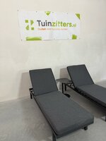 Hartman Aveiro Ligbedden Set van 2 met Boris Bijzettafel