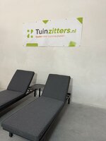 Hartman Aveiro Ligbedden Set van 2 met Boris Bijzettafel