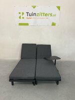 Hartman Aveiro Ligbedden Set van 2 met Boris Bijzettafel