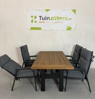 Hartman Yasmani/Milano 5-delige diningset 