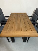 Hartman Yasmani/Milano 5-delige diningset 