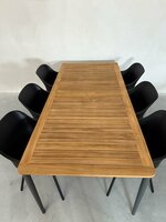 Hartman Sophie Rondo Elegance / Silencio 7-delige diningset - Mahogany