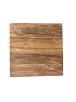 Teak Houten Mini Bank Carola &ndash; 30 x 30 x H 45 cm