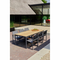 Hartman Fontaine Dining Tuinstoel - Aluminium - Textileen - Xerix  