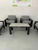 Hartman Titan 5-delige stoel-banl loungeset