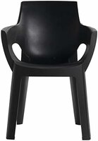 Hartman Ivy Stapelbare Tuinstoel Carbon Black