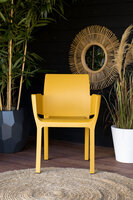 Hartman Evelyn stapelbare tuinstoel Curry Yellow