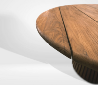 Reteak Lestari dining tuintafel &Oslash;130cm