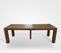 Timbra Bellusco Tuintafel 240x100x76 - Teak - Chester 