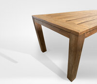 Timbra Tuintafel 220x100x76 cm - Teak - Chester 