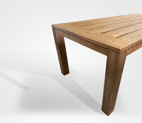Timbra Bellusco dining tuintafel 180x90x76 cm - Teak - Chester 