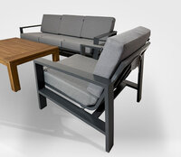 Hartman Marsala / Timbra 4-Delige Loungeset