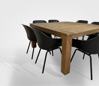 Hartman Amalia/Timbra 160cm 9-delige dining tuinset