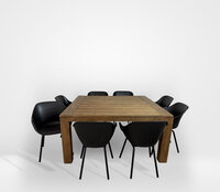 Hartman Amalia/Timbra 160cm 9-delige dining tuinset